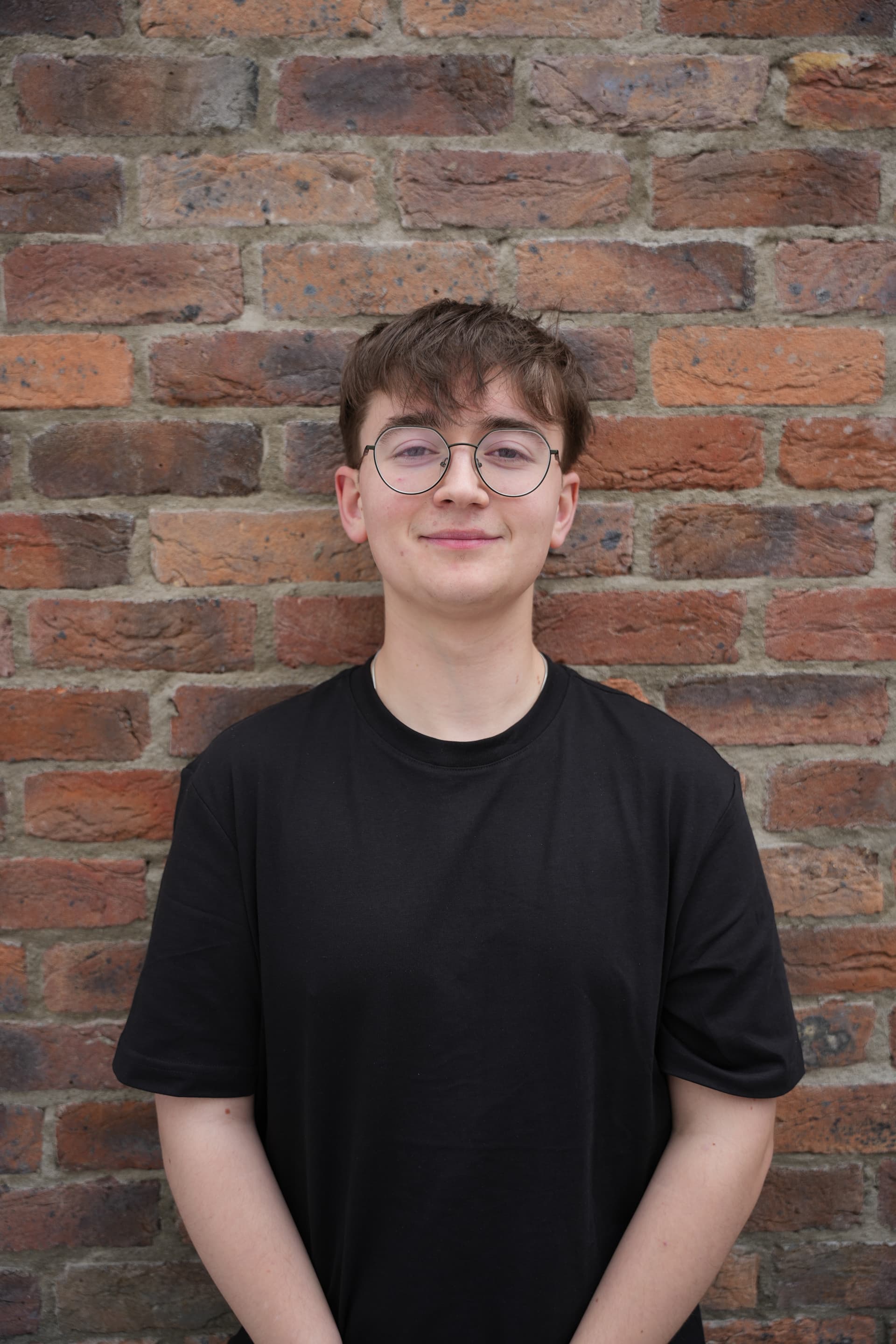 Jamie — brick wall